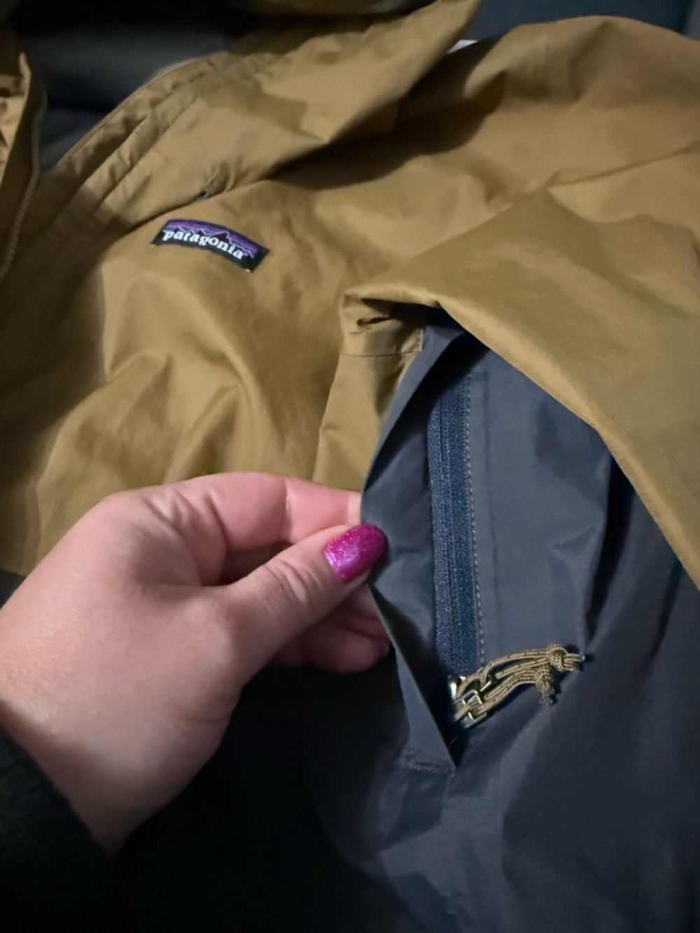 Men’s Patagonia Boulder Fork Hooded Rain Jacket - Picture 3 of 6